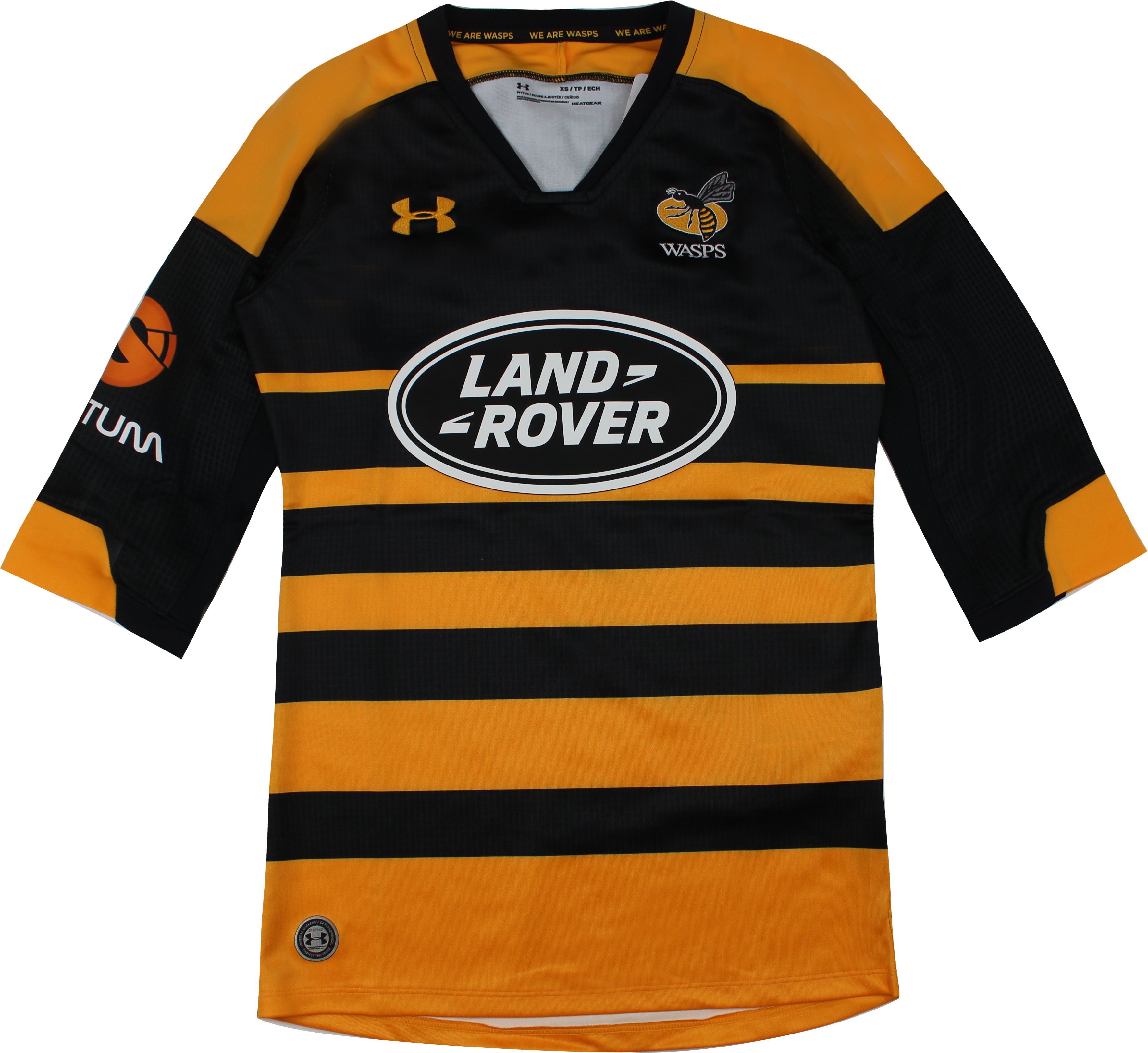 Under Armour Wasps RFC 3/4 Hülle Womens Rugby ausgestattet Top 132251 003