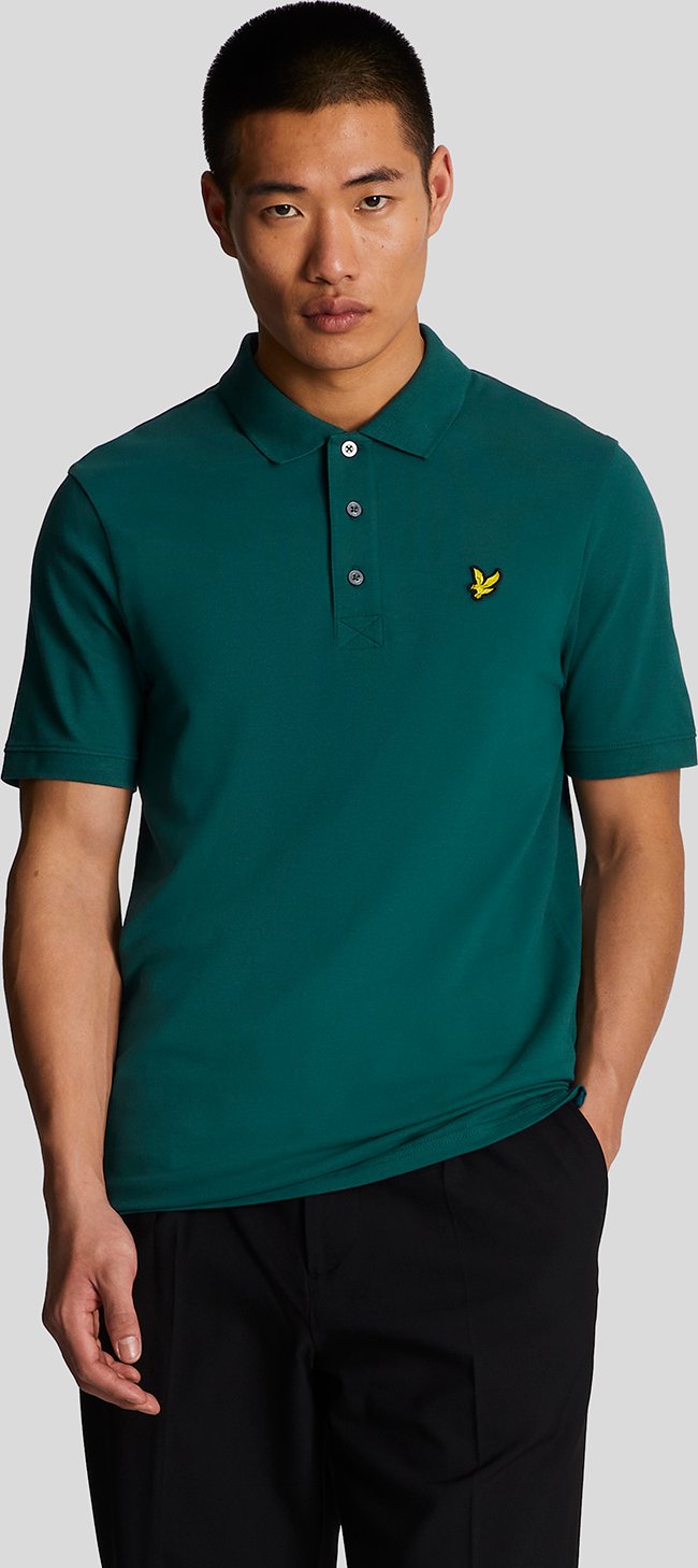 Herren-Poloshirt von Lyle & Scott in Grün
