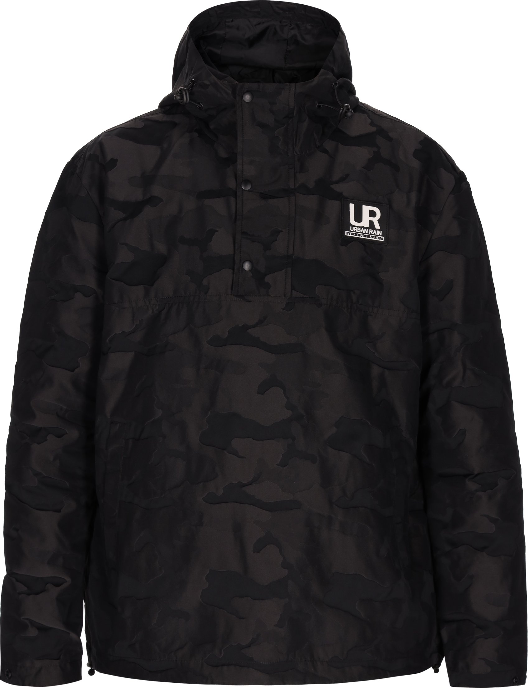 Schmuddelwedda Schlupfjacke Herren Grau Camouflage