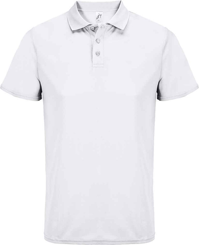 SOLS - "Pitcher" Poloshirt für Herren/Damen Unisex (Weiß)