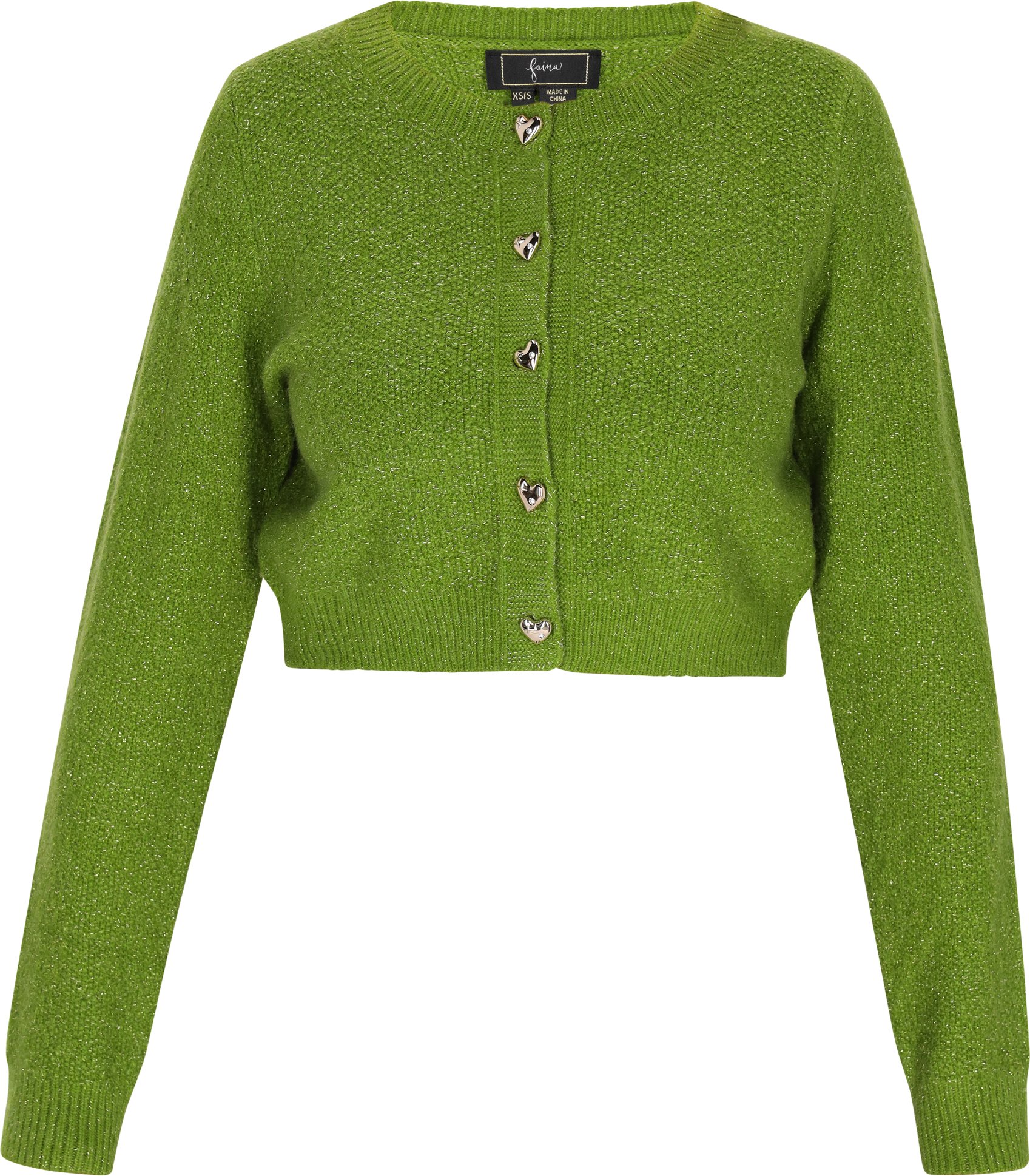 Faina Strickjacke Damen grün
