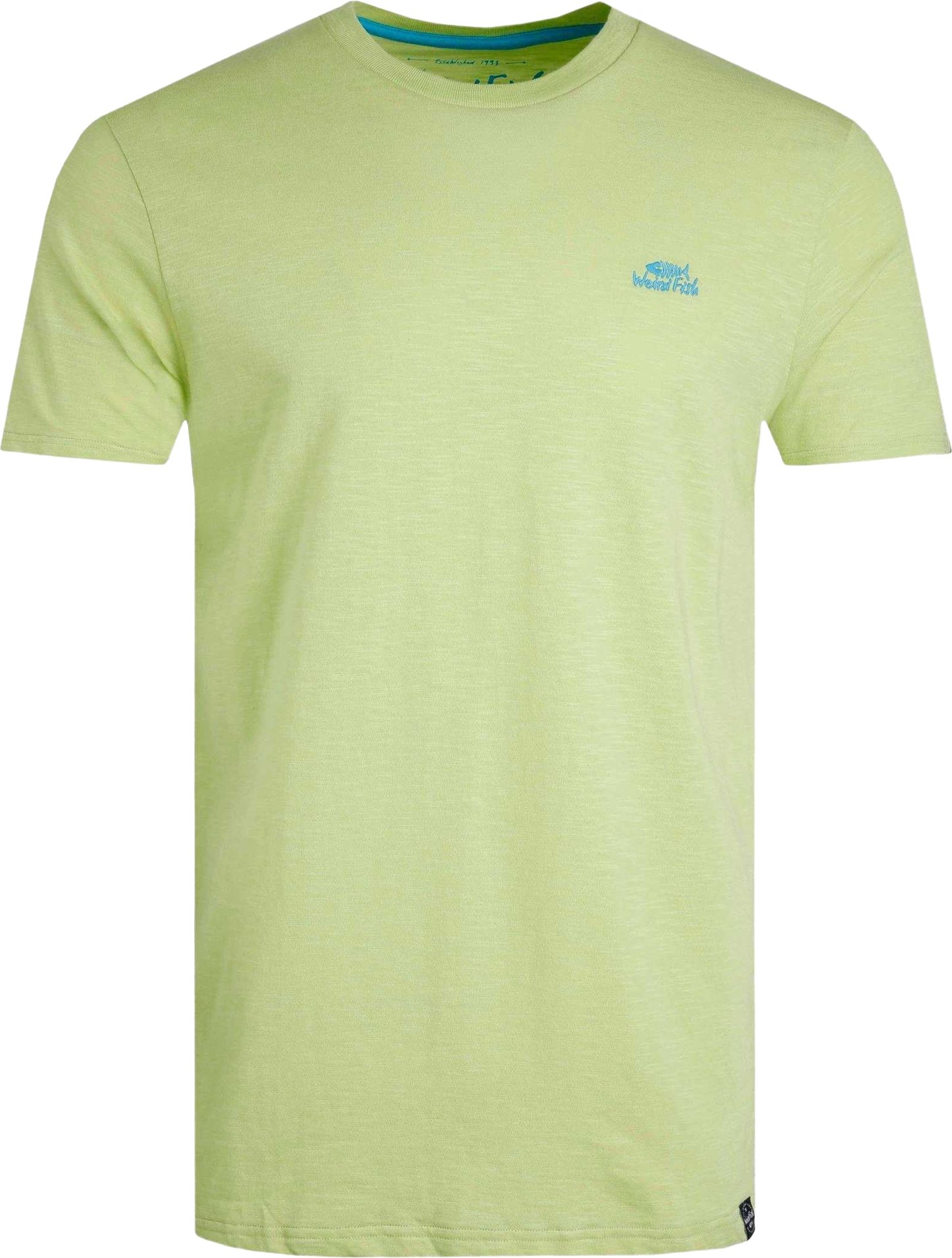 Weird Fish - "Fished" T-Shirt Mit Markenzeichen für Herren (Lindgrün)