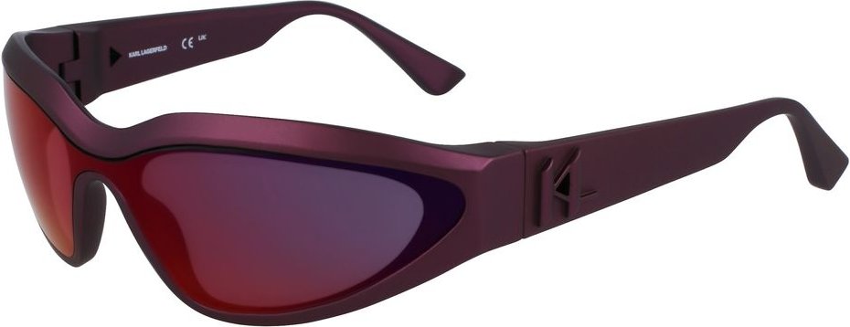 Karl Lagerfeld Rote Einspritzsonnenbrille