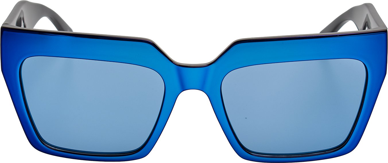 Damenbreite Geometrische Sonnenbrille KL6181S N