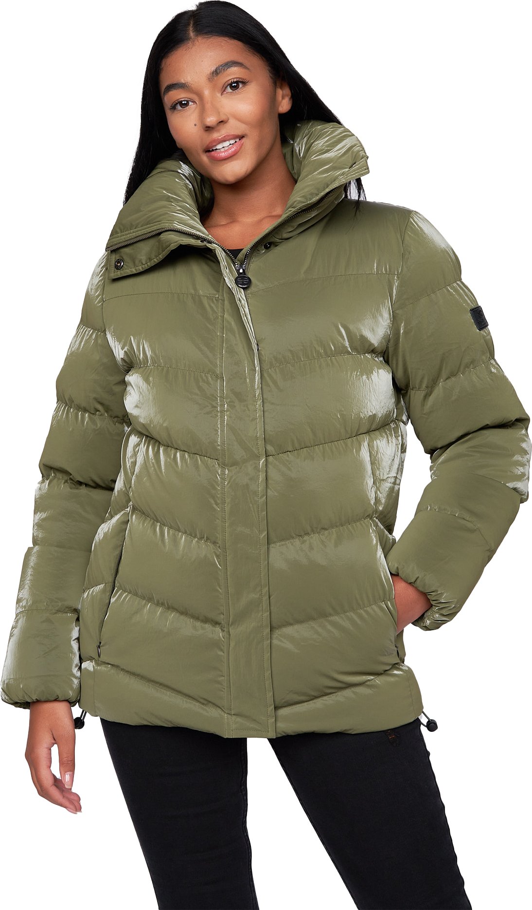 Thumbnail - Crosshatch - "Cassandra" Jacke für Damen (Oliv)