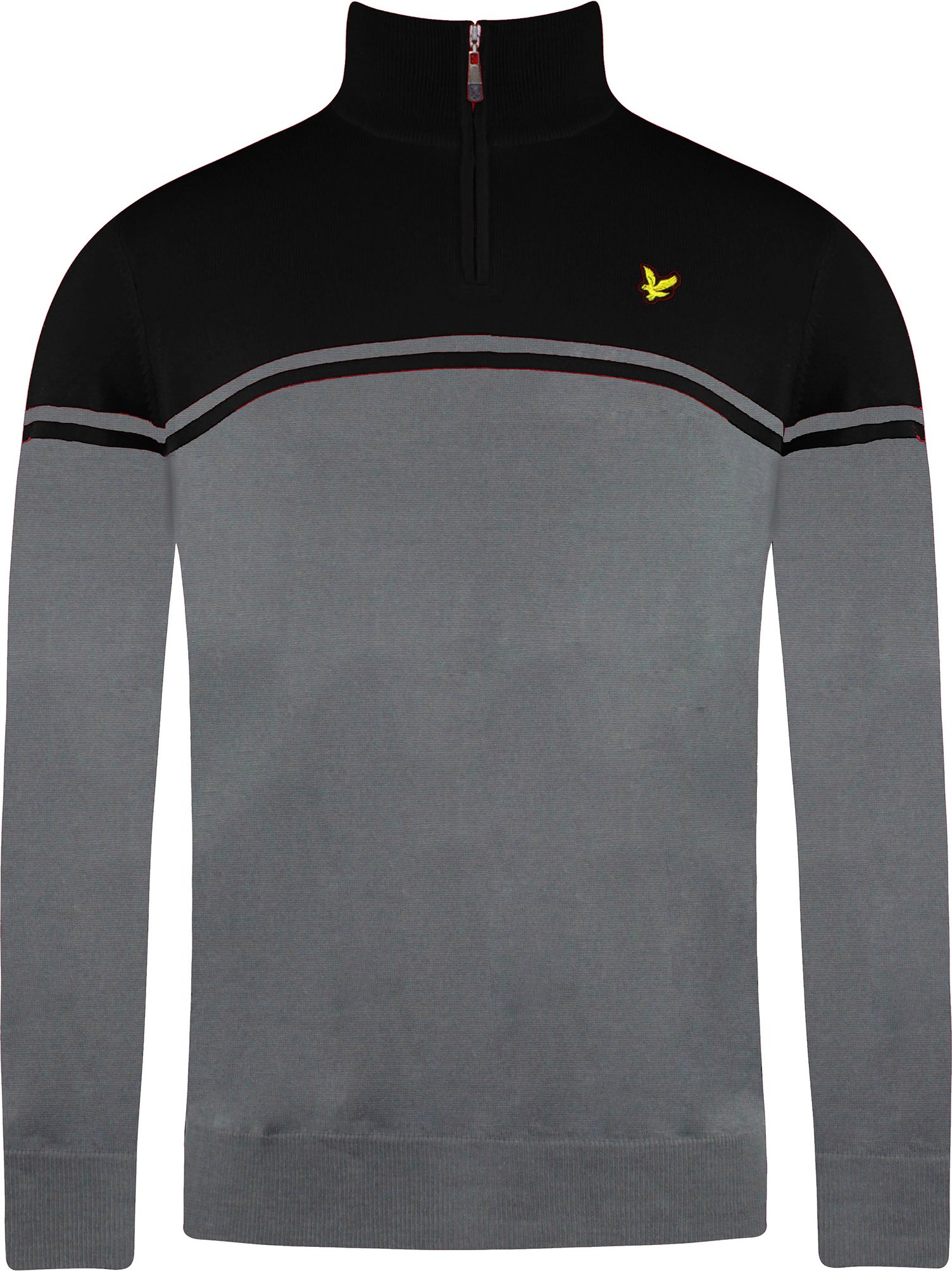 Lyle & Scott Croft Golf Mens Grey Pullover