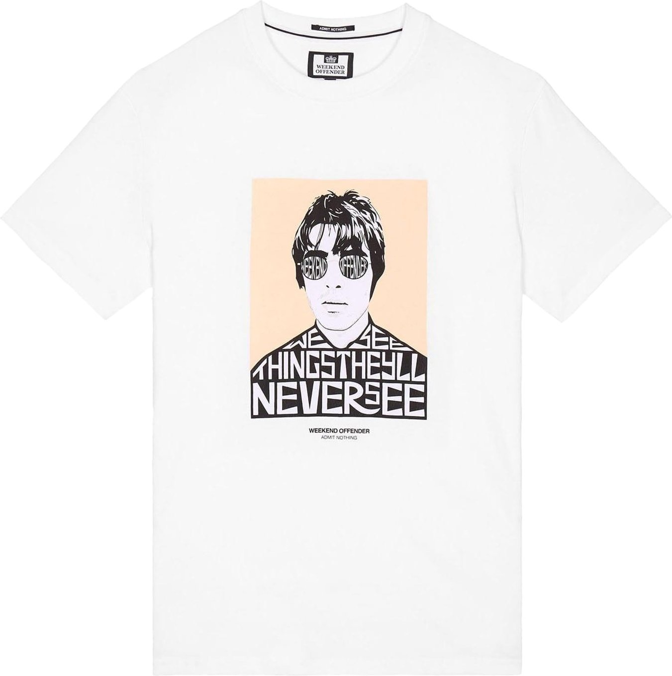 Weekend Offender - "Forever" T-Shirt für Herren (Weiß)