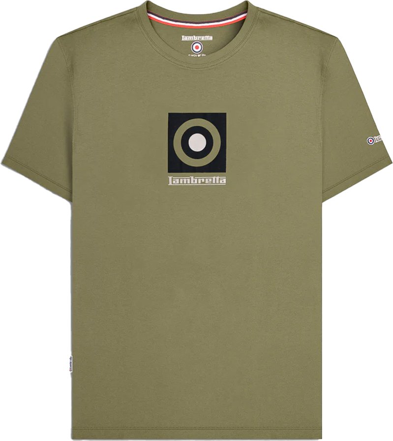 Lambretta - T-Shirt für Herren (Khakigrün)