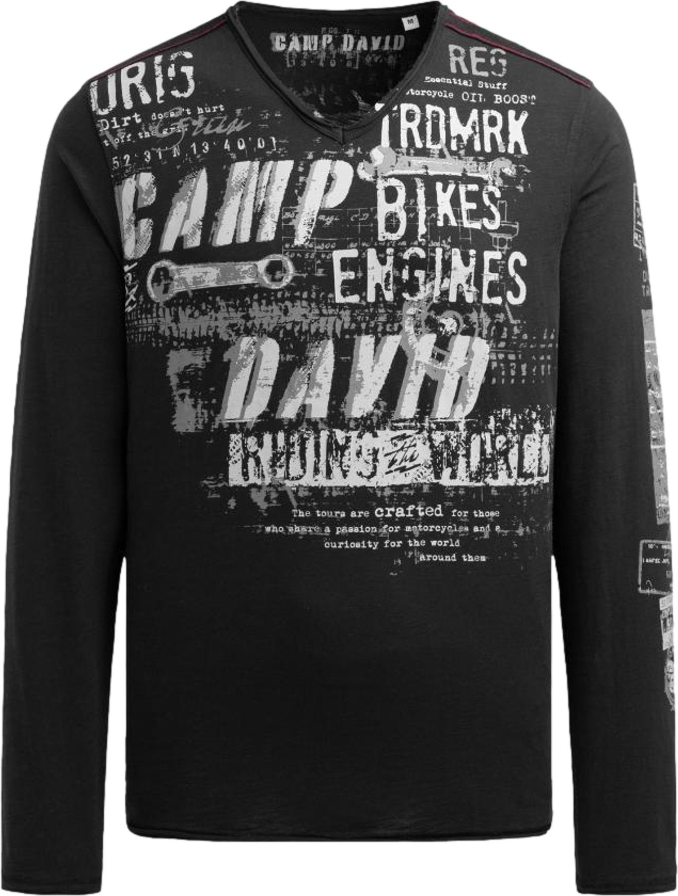 Camp David Langarmshirt