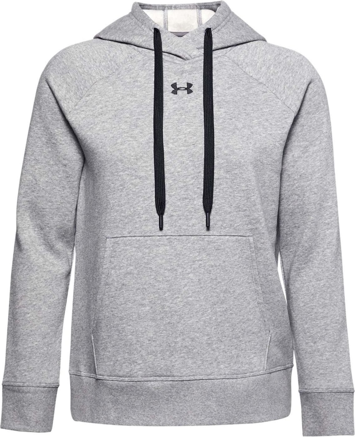 Thumbnail - Under Armour - "Rival HB" Kapuzenpullover für Damen (Grau)