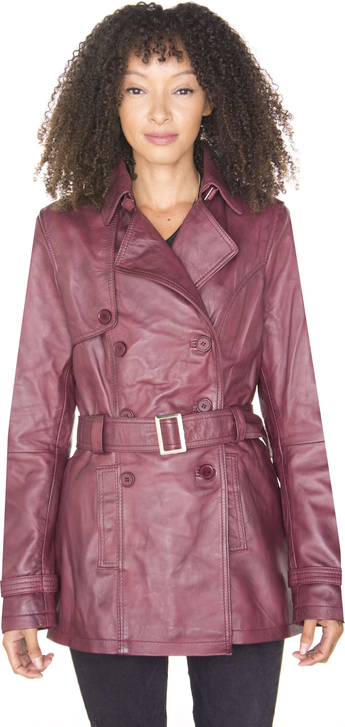 Damen Trenchcoat aus Nappaleder-Mosul