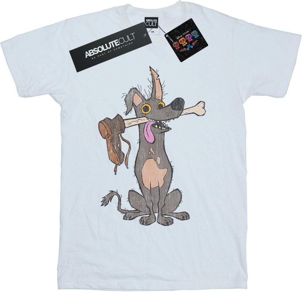 Disney - "Coco Dante With Bone" T-Shirt für Herren (Weiß)