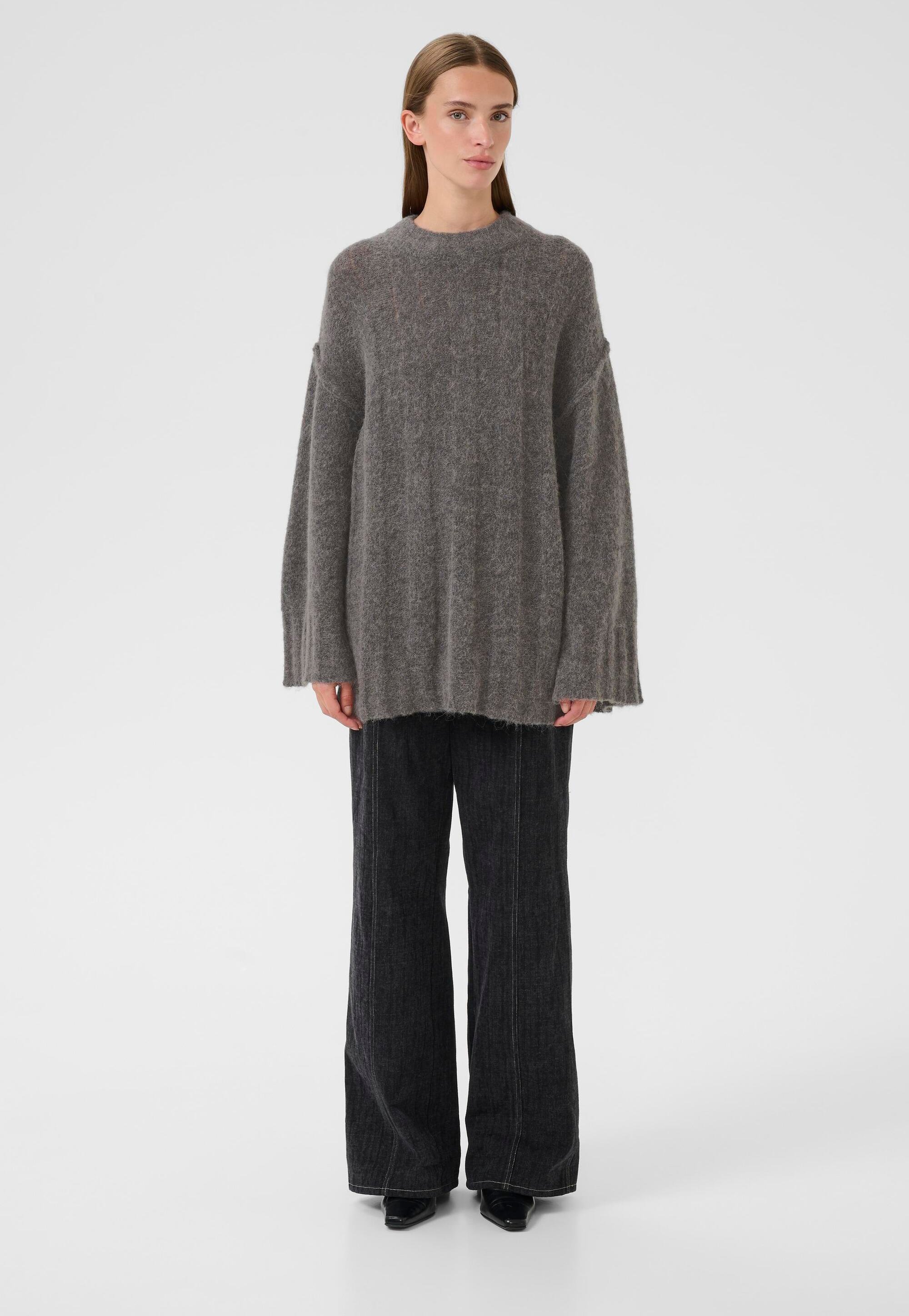 Strickpullover KBBlake Baggy fit dark grey
