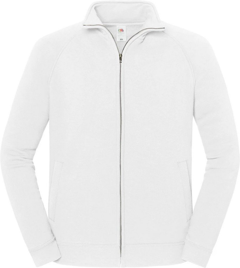 Fruit of the Loom Unisex Erwachsene Iconic Premium Sweat Jacke (Weiß)