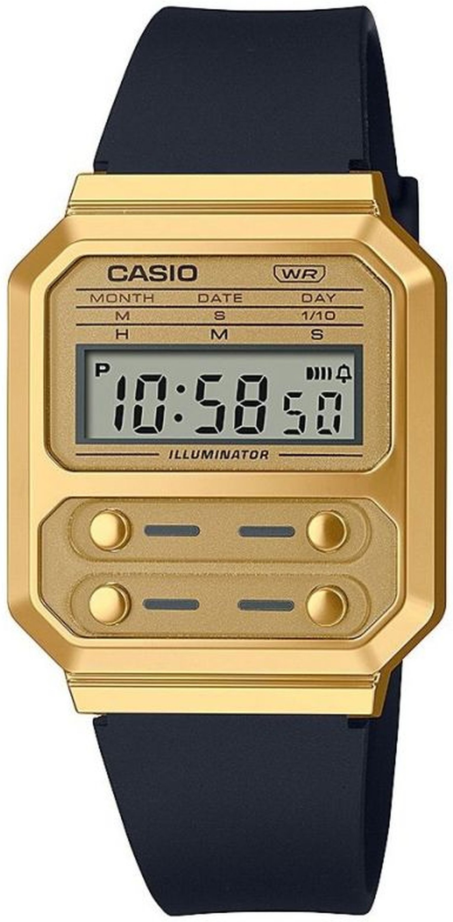 Casio Casio Collection Vintage Unisex Uhr Schwarz A100WEFG-9AEF