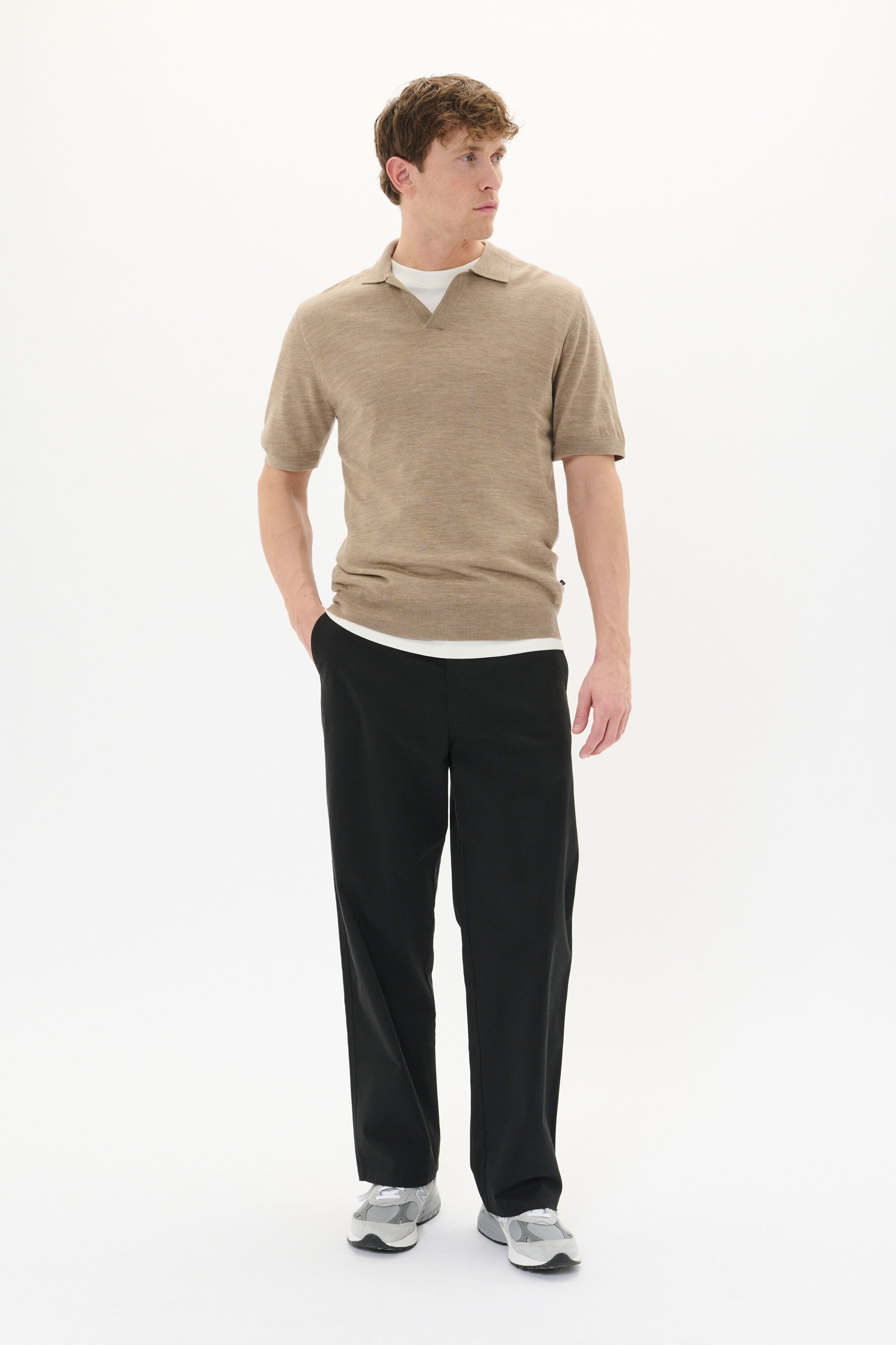 Strickpullover Mapolo Strickpullover Gerade Passform