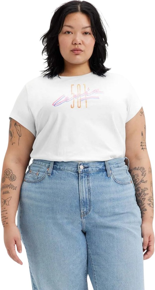 Levis - "Authentic" T-Shirt für Damen (Weiß)