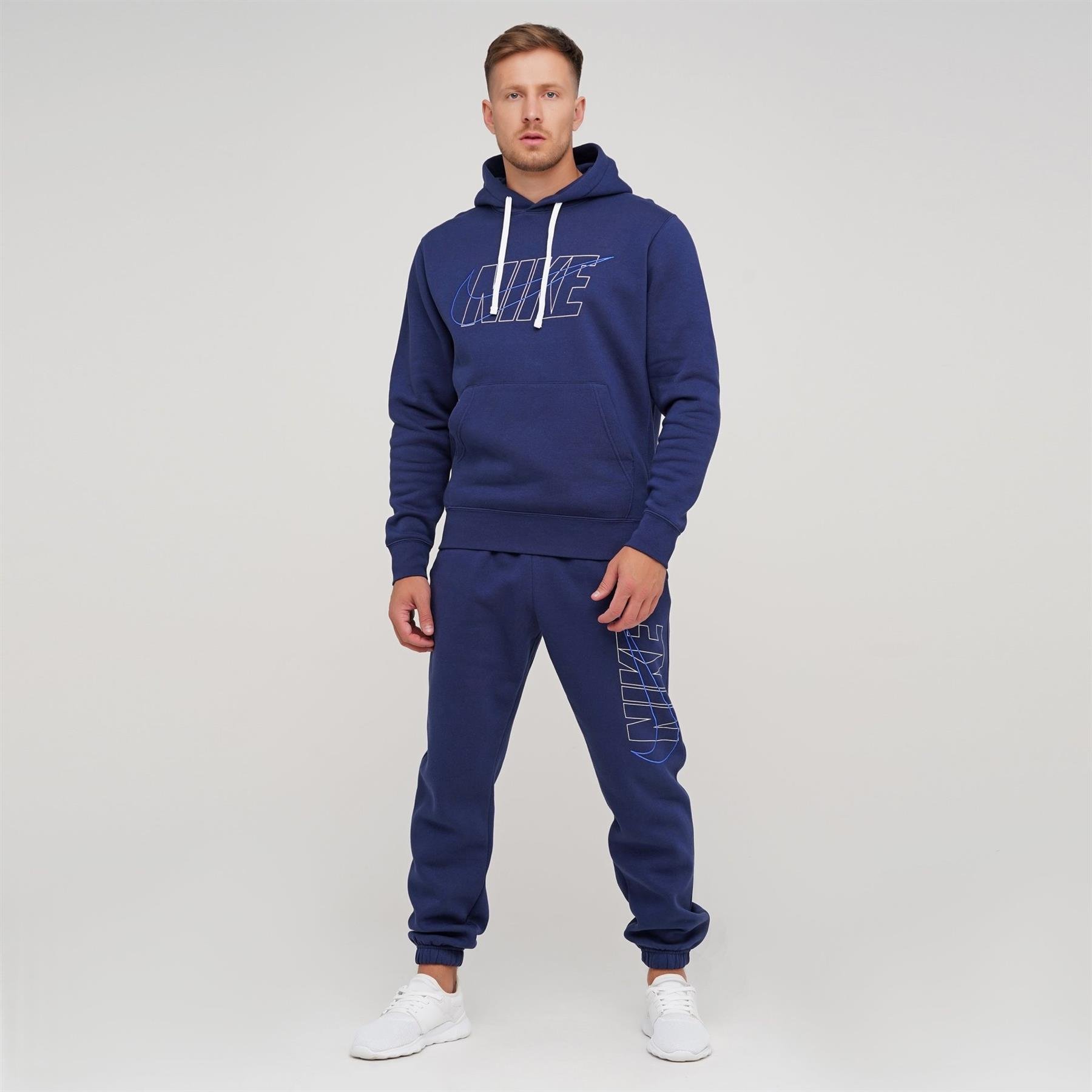Thumbnail - Nike Herren-Club-Trainingsanzug-Set in Navy