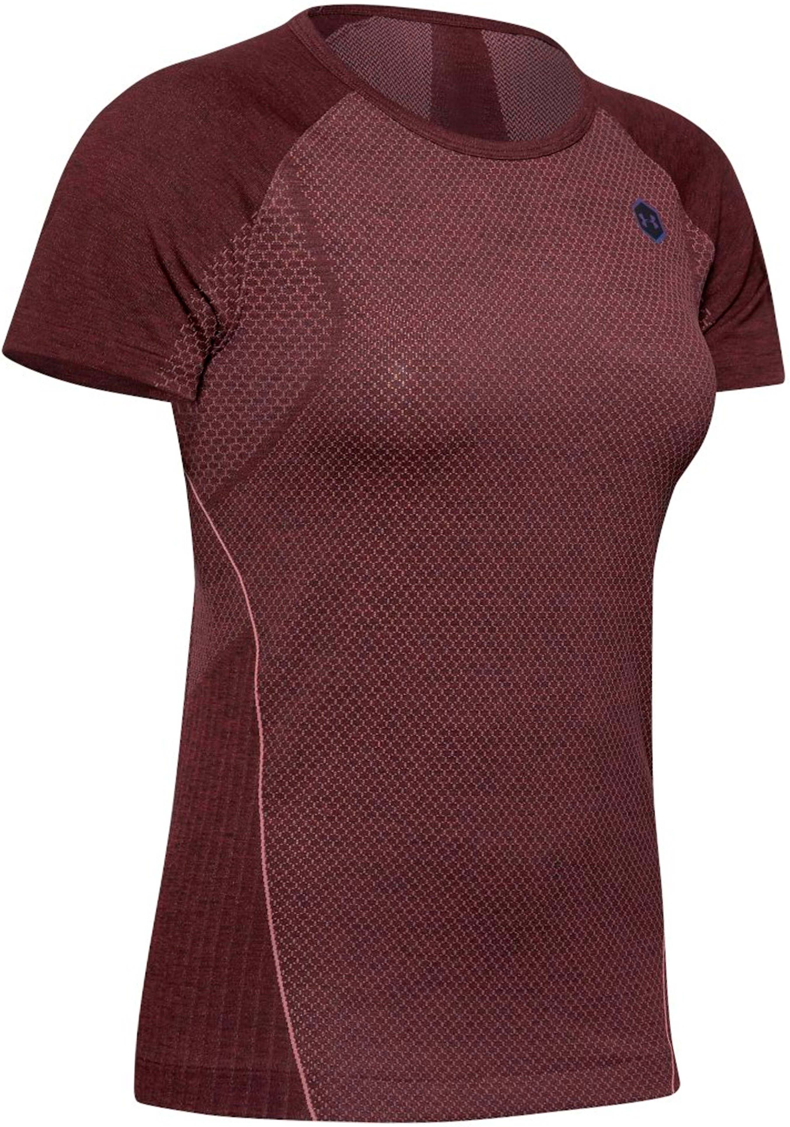 Under Armour Damen nahtloses Training Top T-Shirt Red 1351602 628