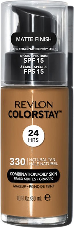 Colorstay Foundation Combination/oily Skin #330-natural Tan 30 ml