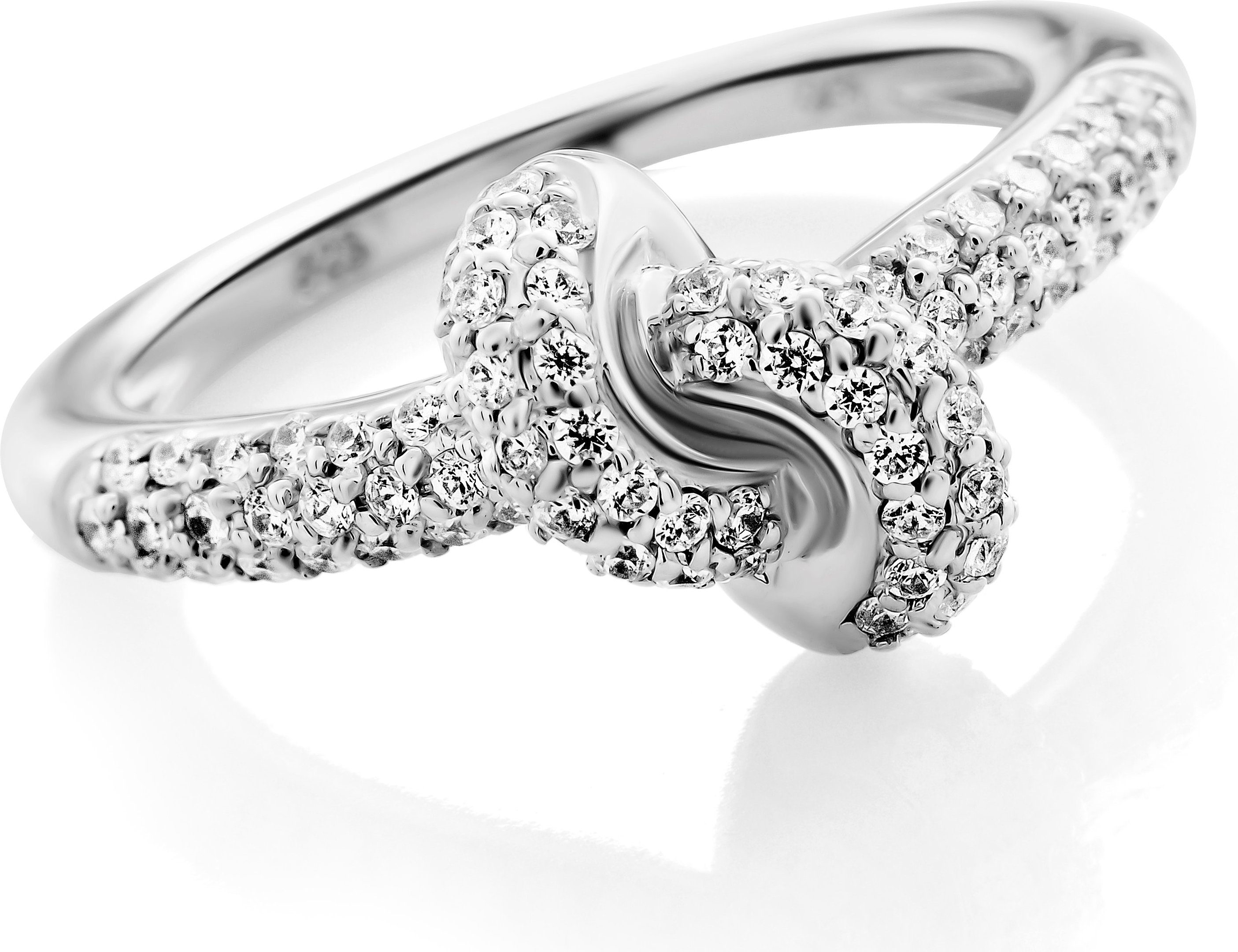 Orphelia 'Palma' Damen-Ring aus 925er Sterlingsilber – Silber ZR-7569