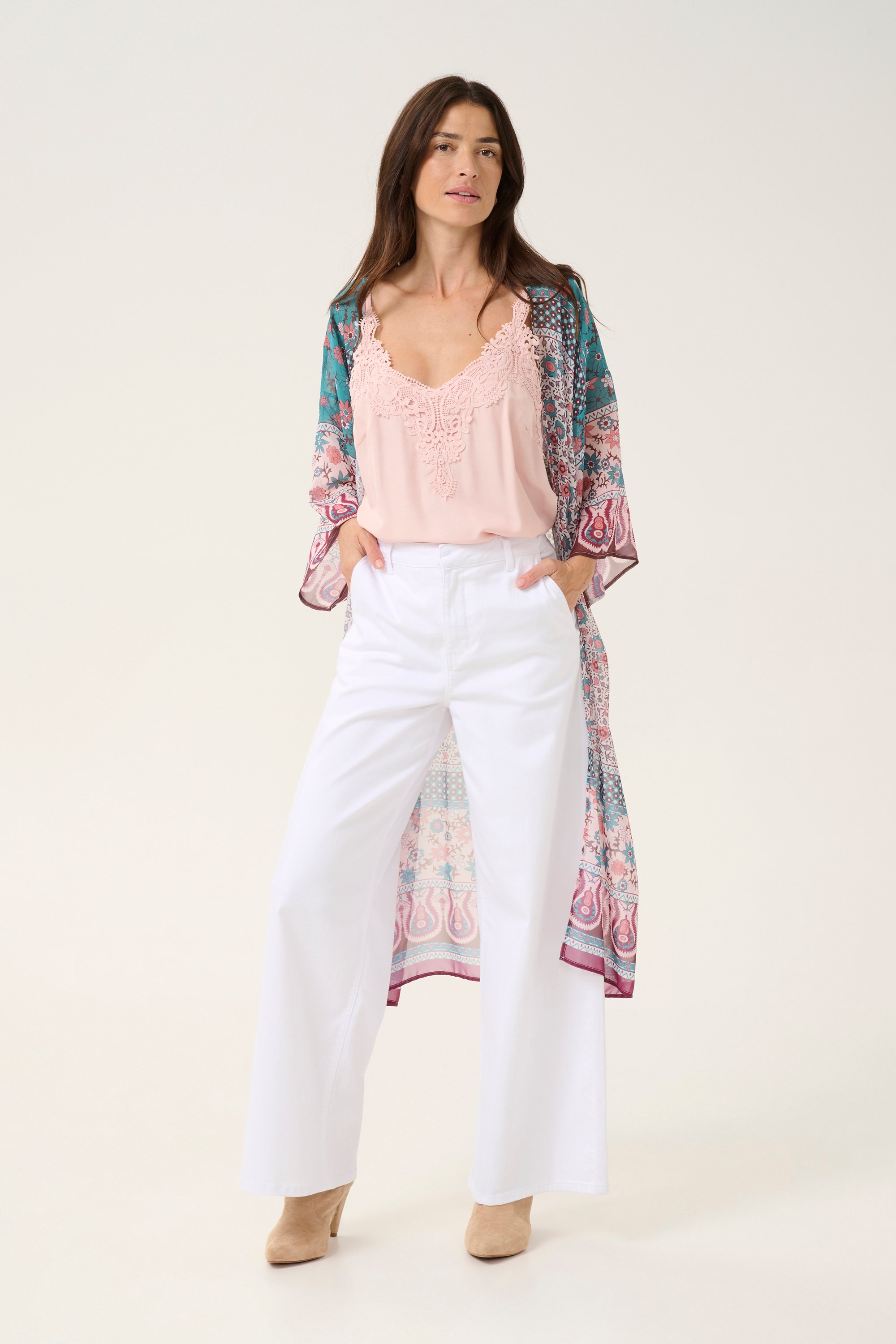 Kimono Loose fit pink blue