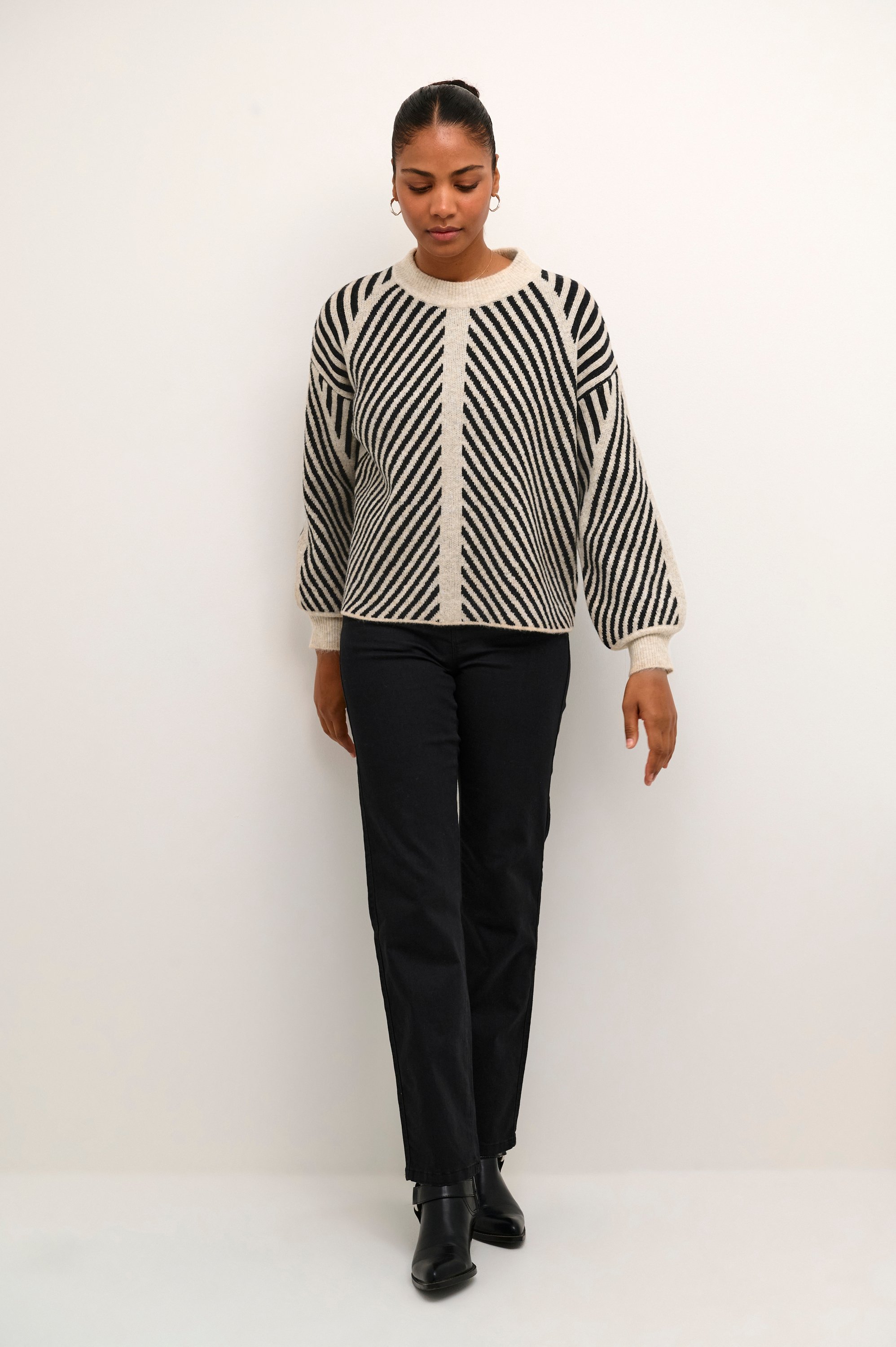 Strickpullover Regular fit beige