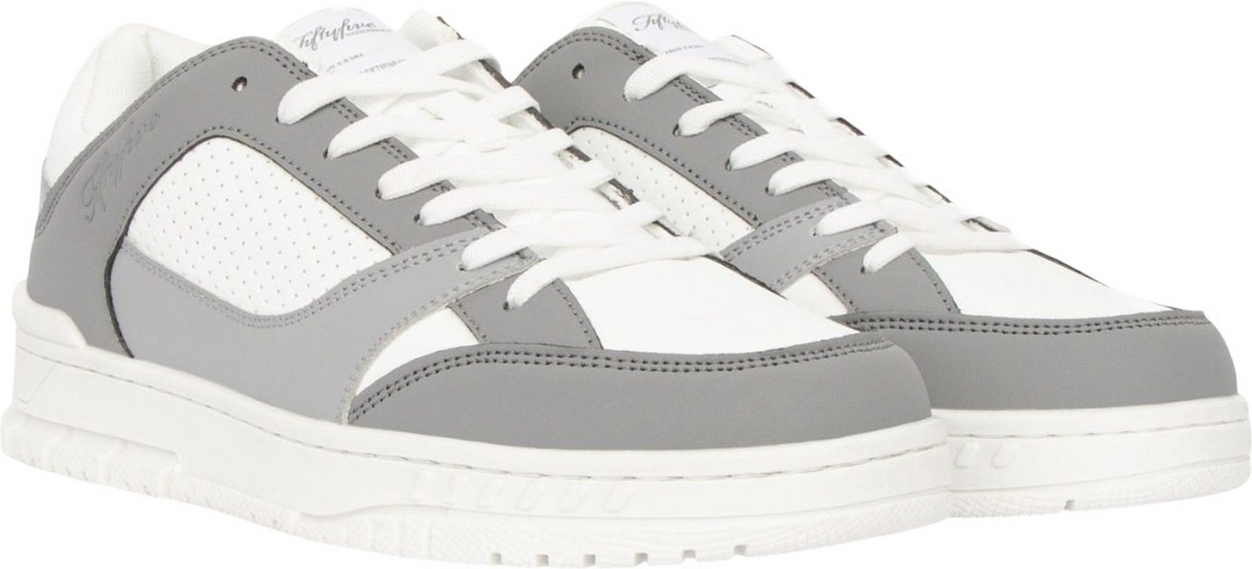Thumbnail - Crosshatch - Herren Sneaker "Crepstar" (Grau/Weiß)