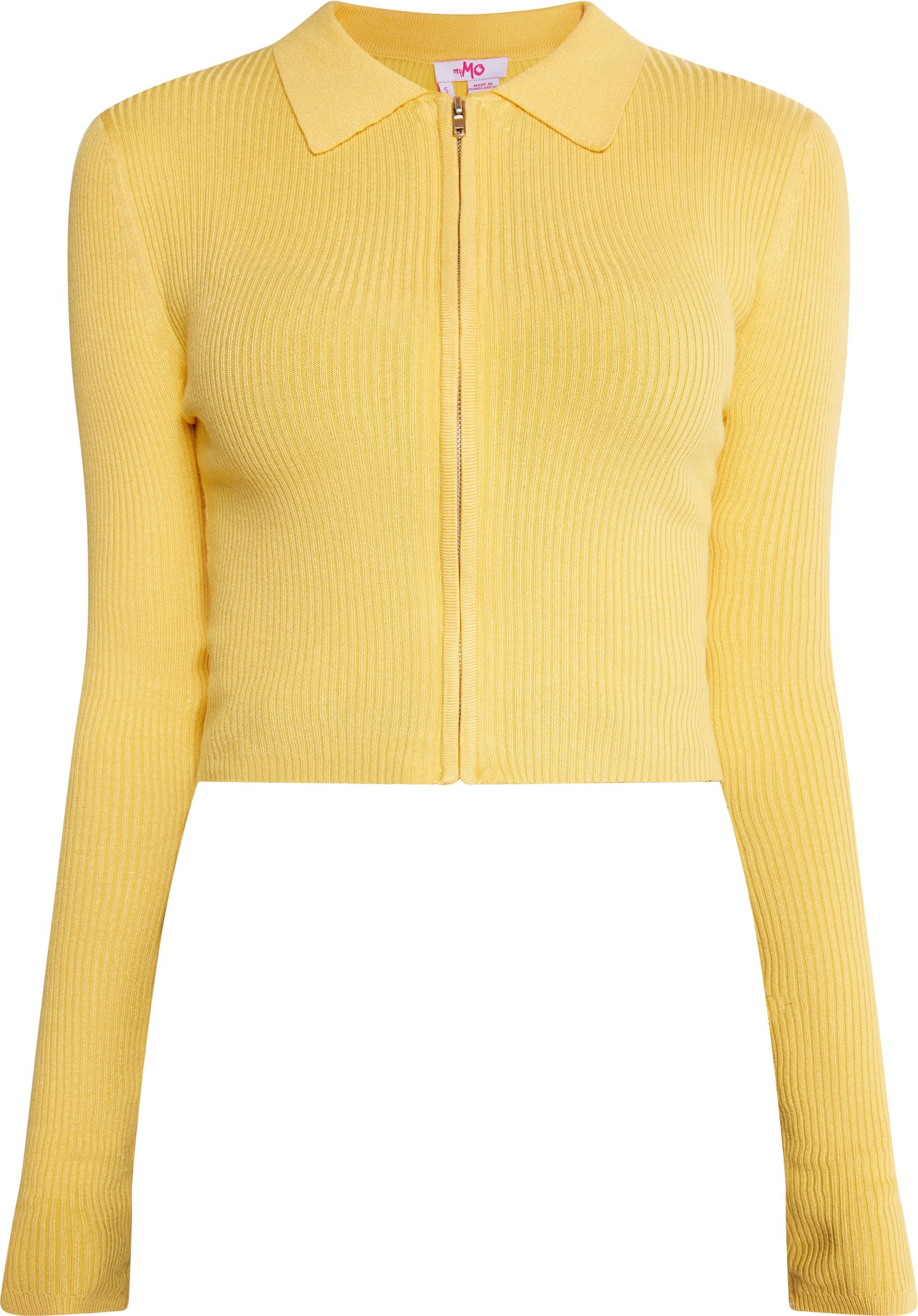 Mymo Gestreifte Zimmer Damen Höllengelb