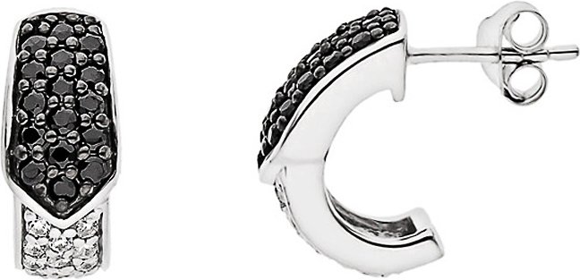 DIADEMA - Ohrringe - Schwarz & Weiß - Love Jewelry Kollektion