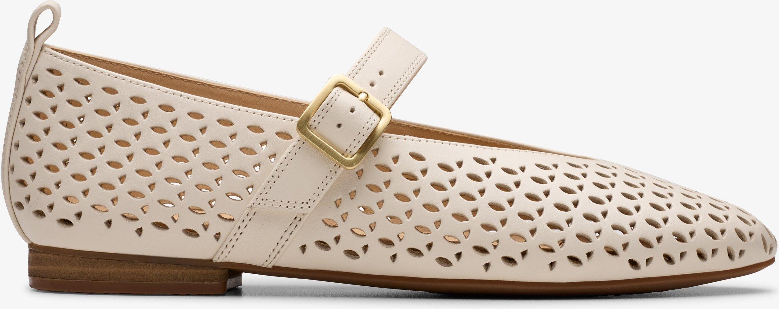 Fawna Jane Creme Leder Schuhe