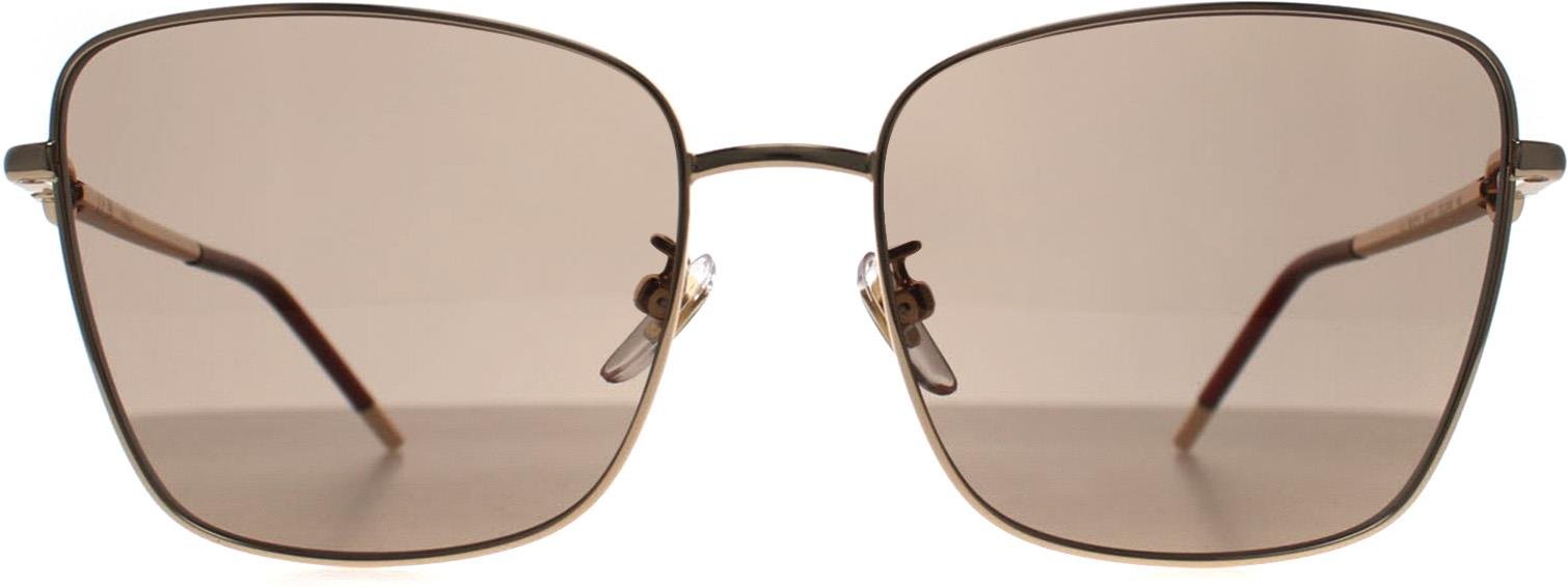 Furla Square Womens Glänzend Rose Gold Braun SFU714