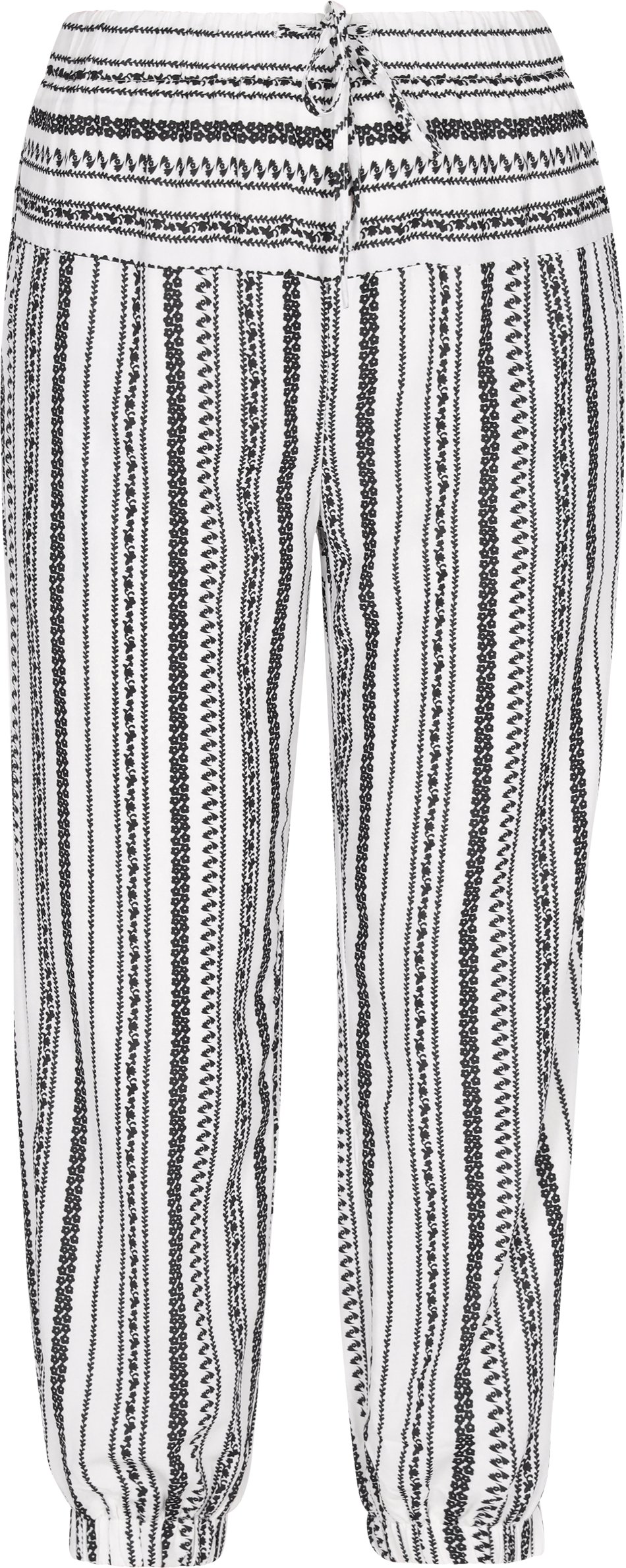 usha Hose Frauen Mehrfarbig Weiß