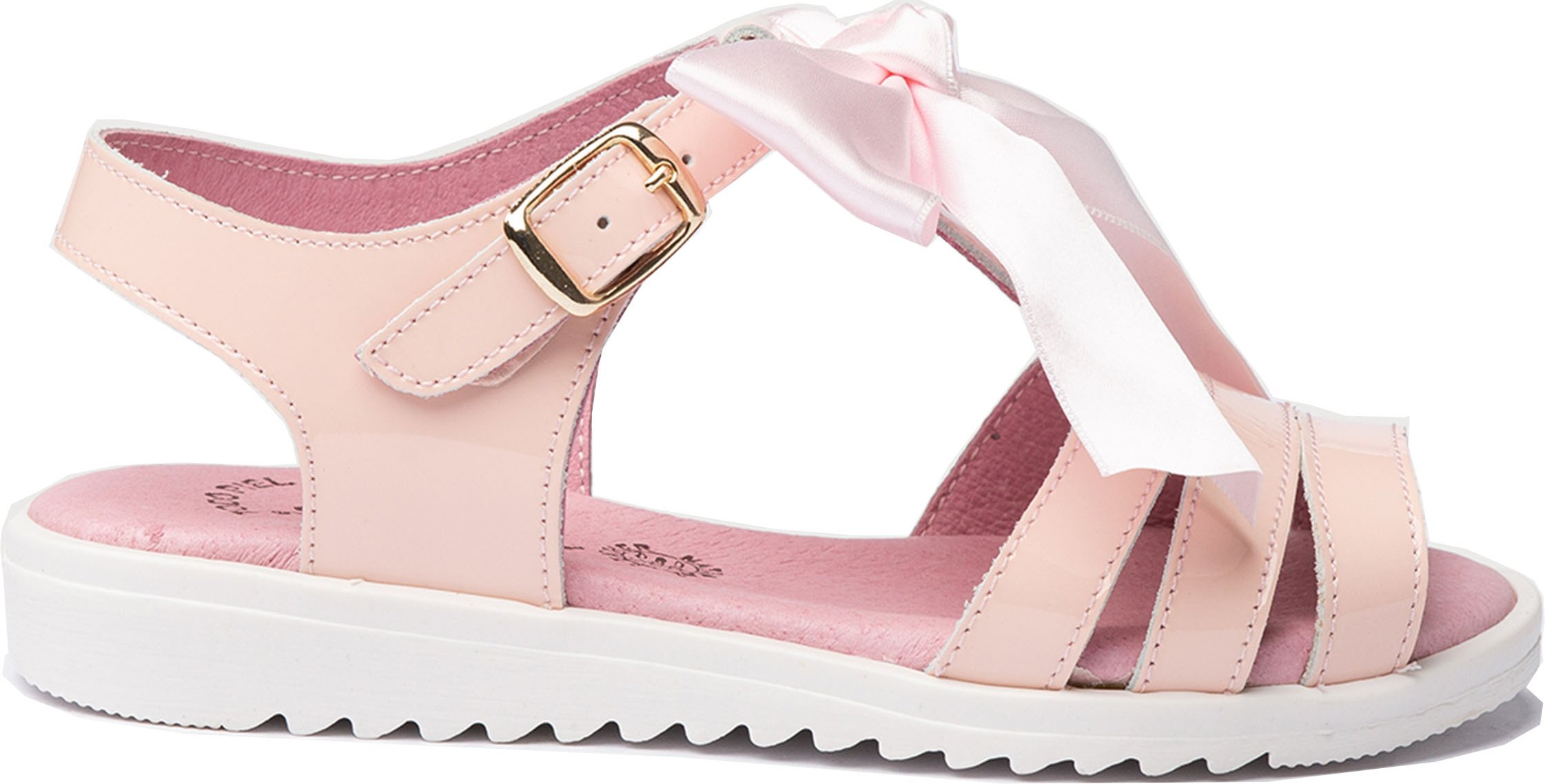 Mädchensandalen aus Leder