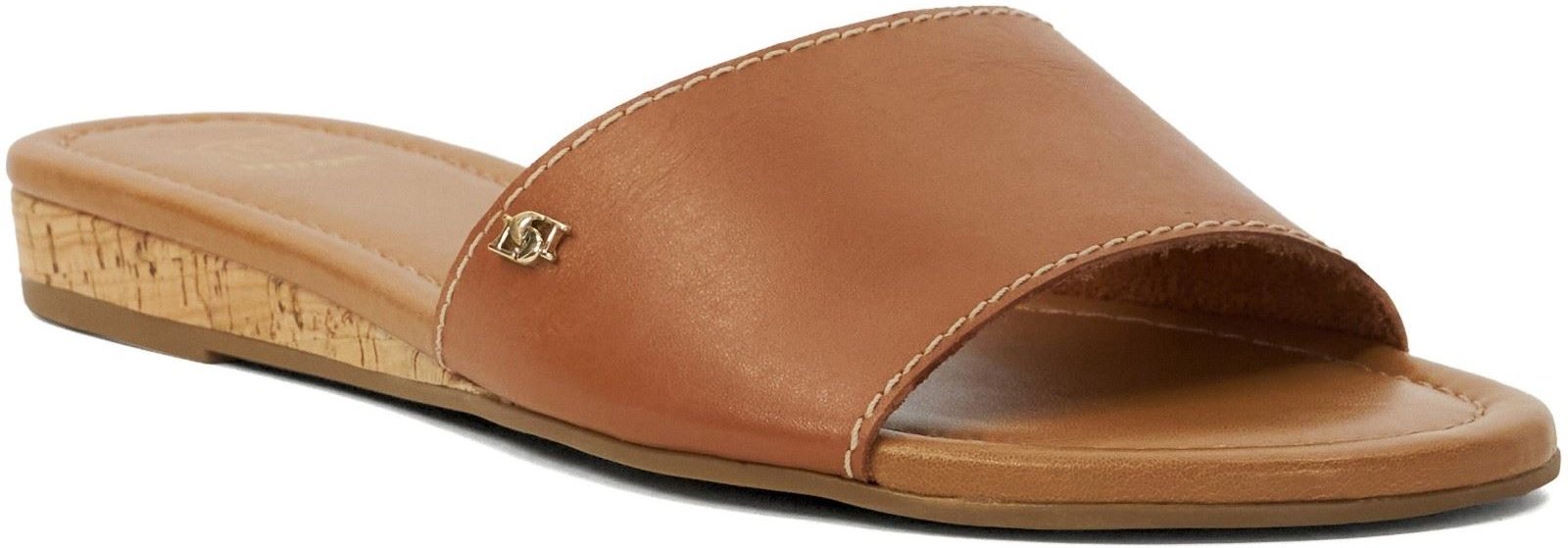 Dune Lino Damen Sandalen Aus Leder In Tan