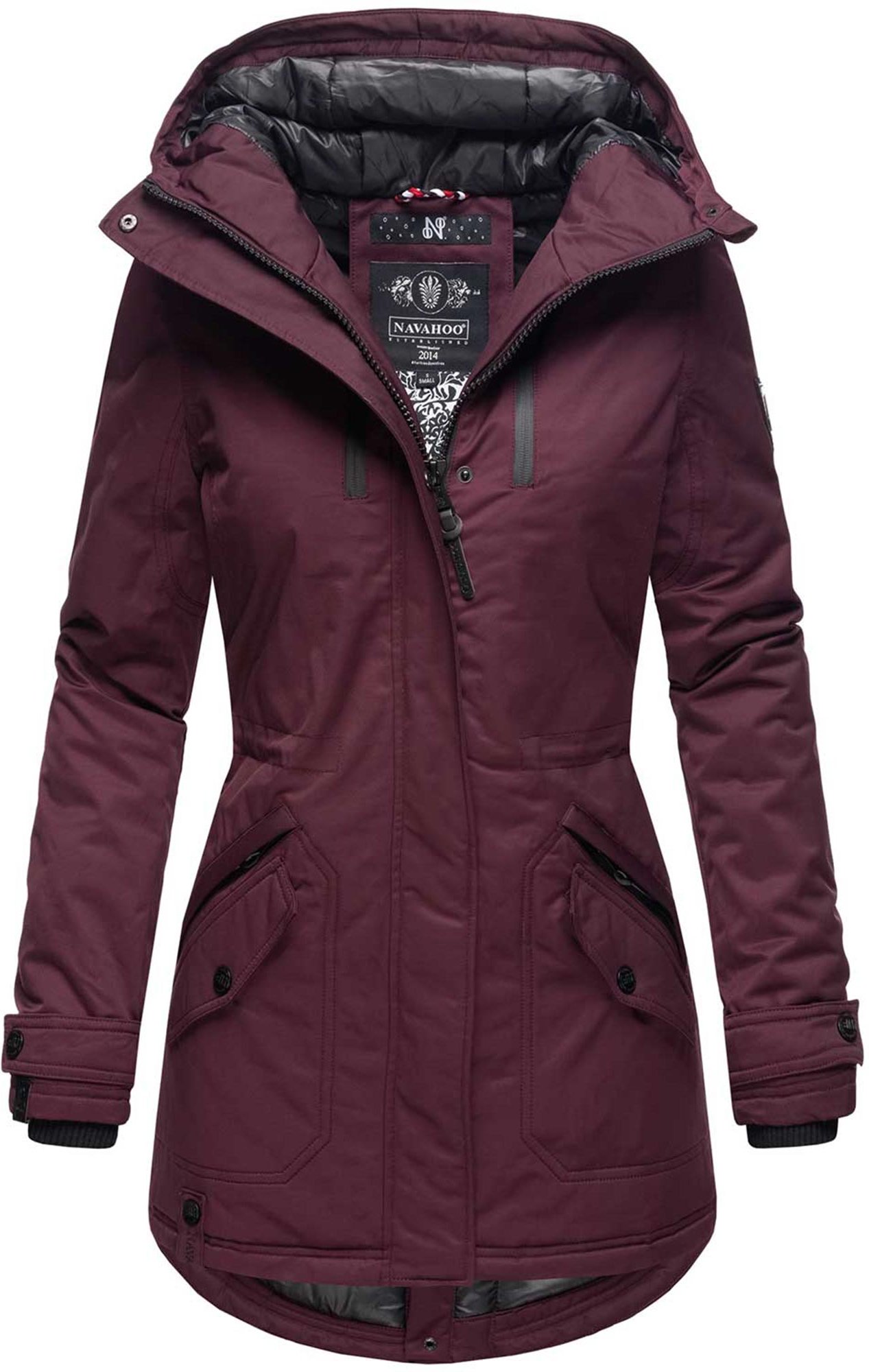 Thumbnail - Navahoo Damen Winterjacke Avrille – Warm, Stylisch & Mit Perfekter Länge