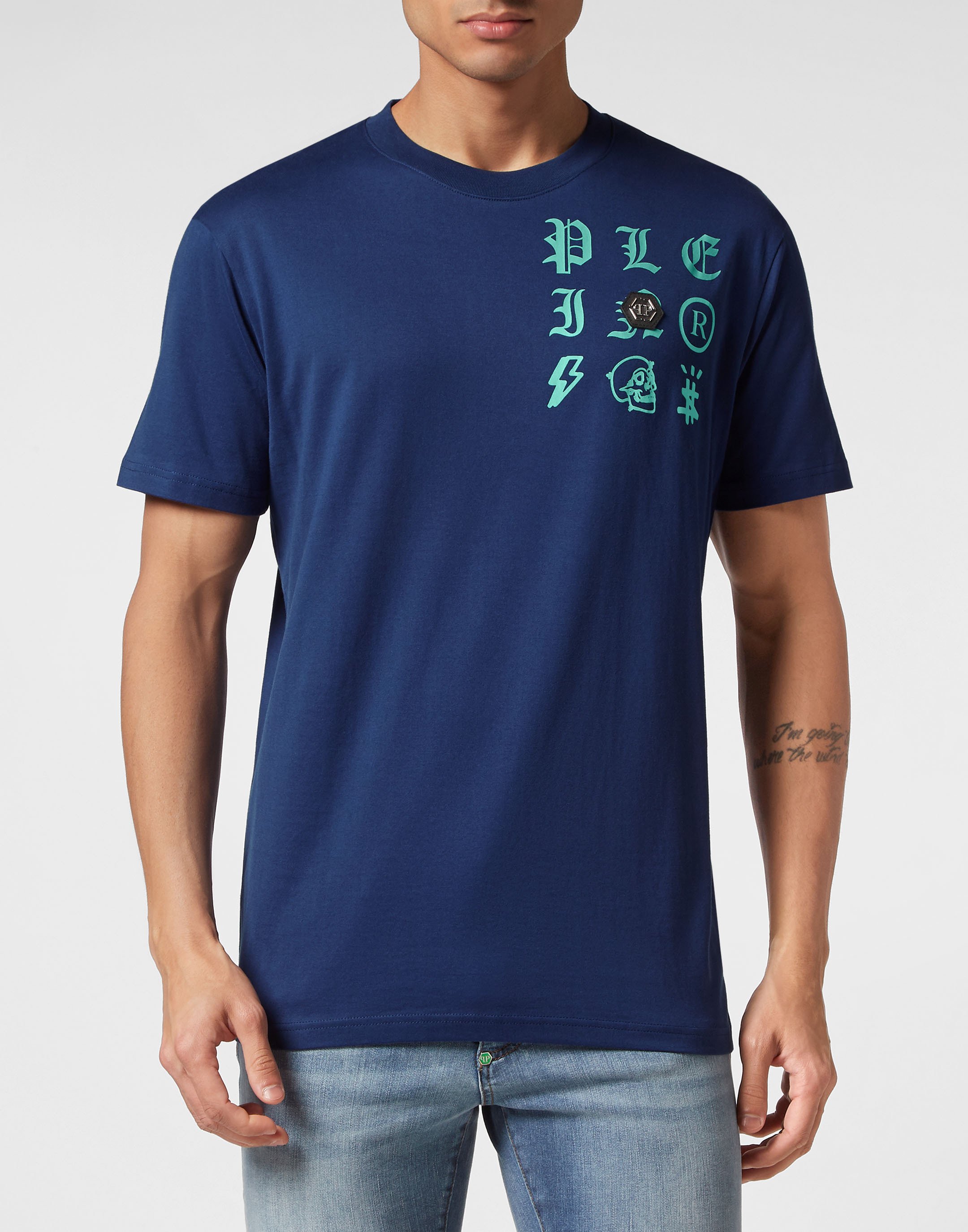 T-Shirt Gothic Plein