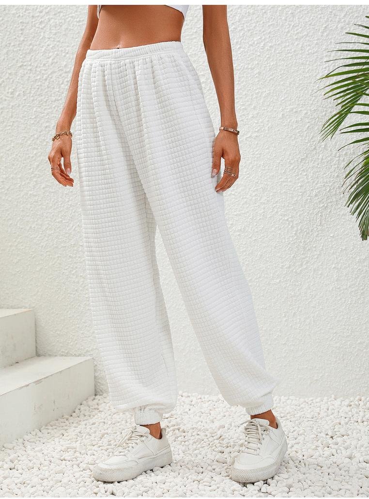 Damen Strukturierte Pull-On Jogginghose