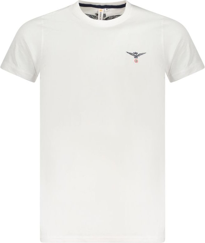 Accademia Militare Bianco Baumwolle Herren T-Shirt