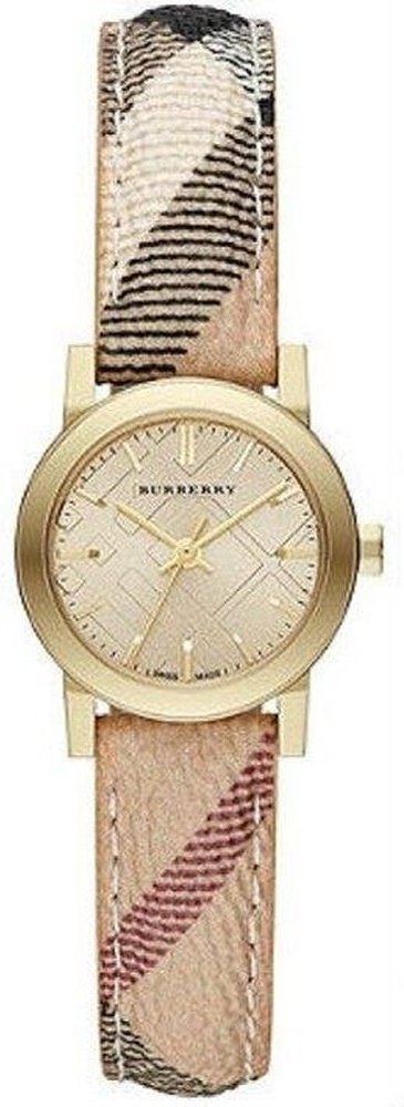 Burberry BU9219 Zifferblatt Haymarket Check Armband Damenuhr