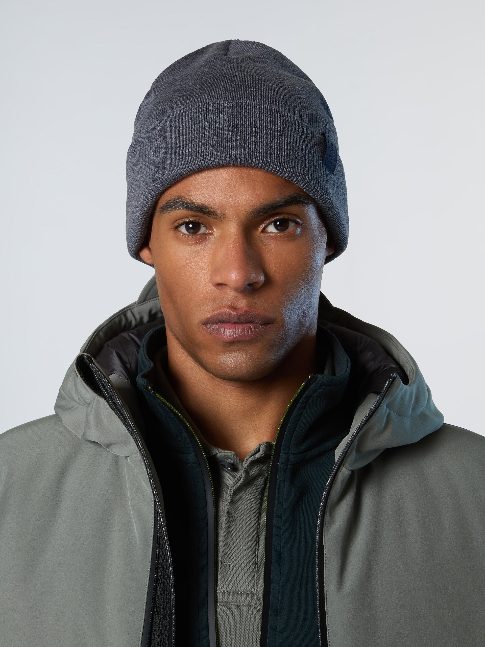 North Sails Beanie Feinstrick mit Umschlag
