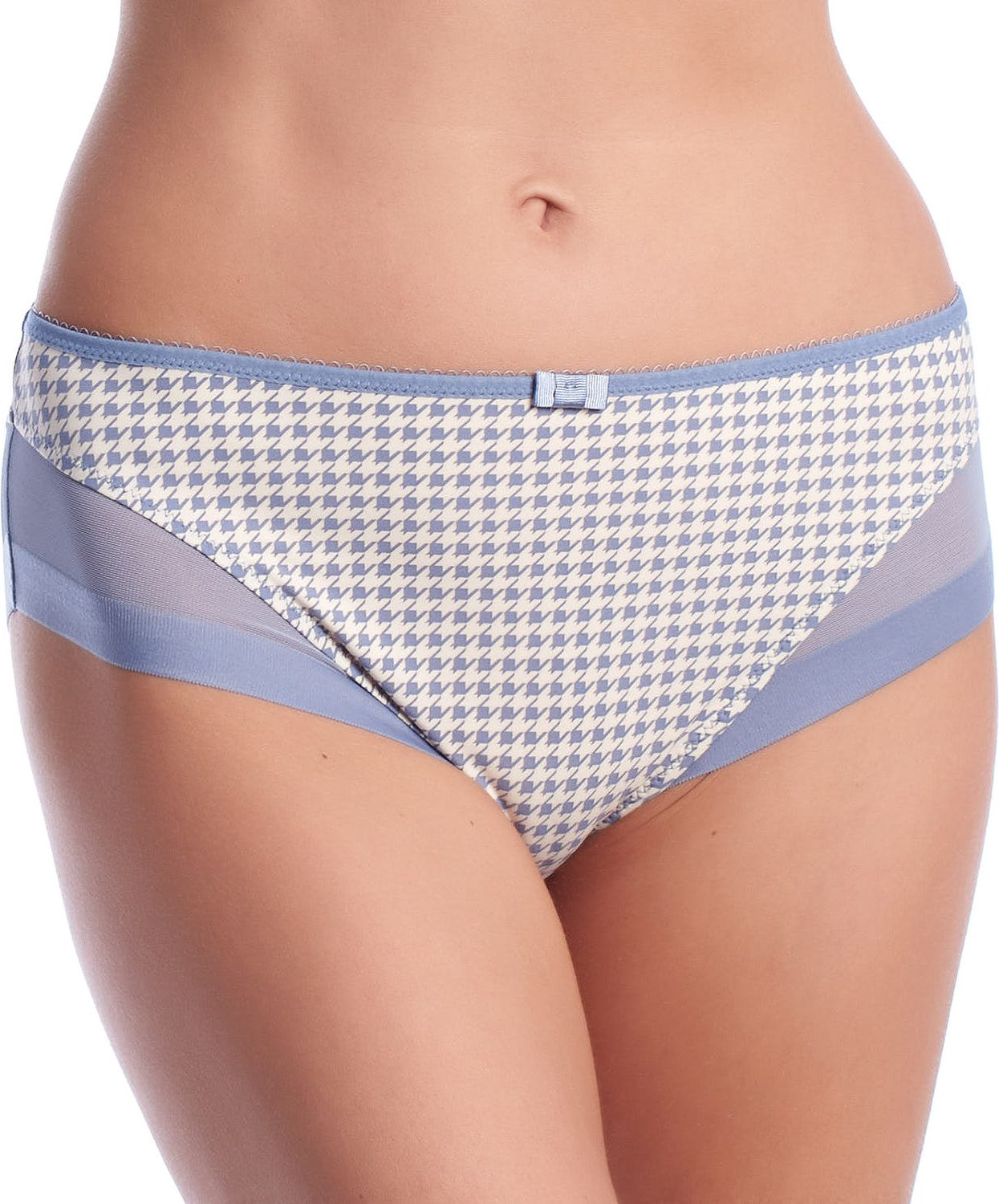 Großzügiger Slip mit Tüll D0A63 für Damen