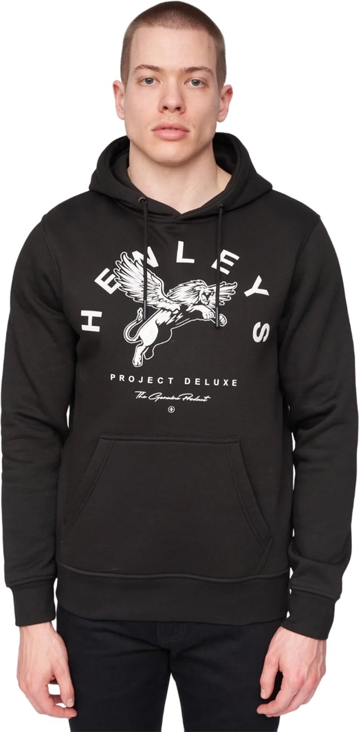 Henleys - "Colhen" Kapuzenpullover für Herren (Schwarz)