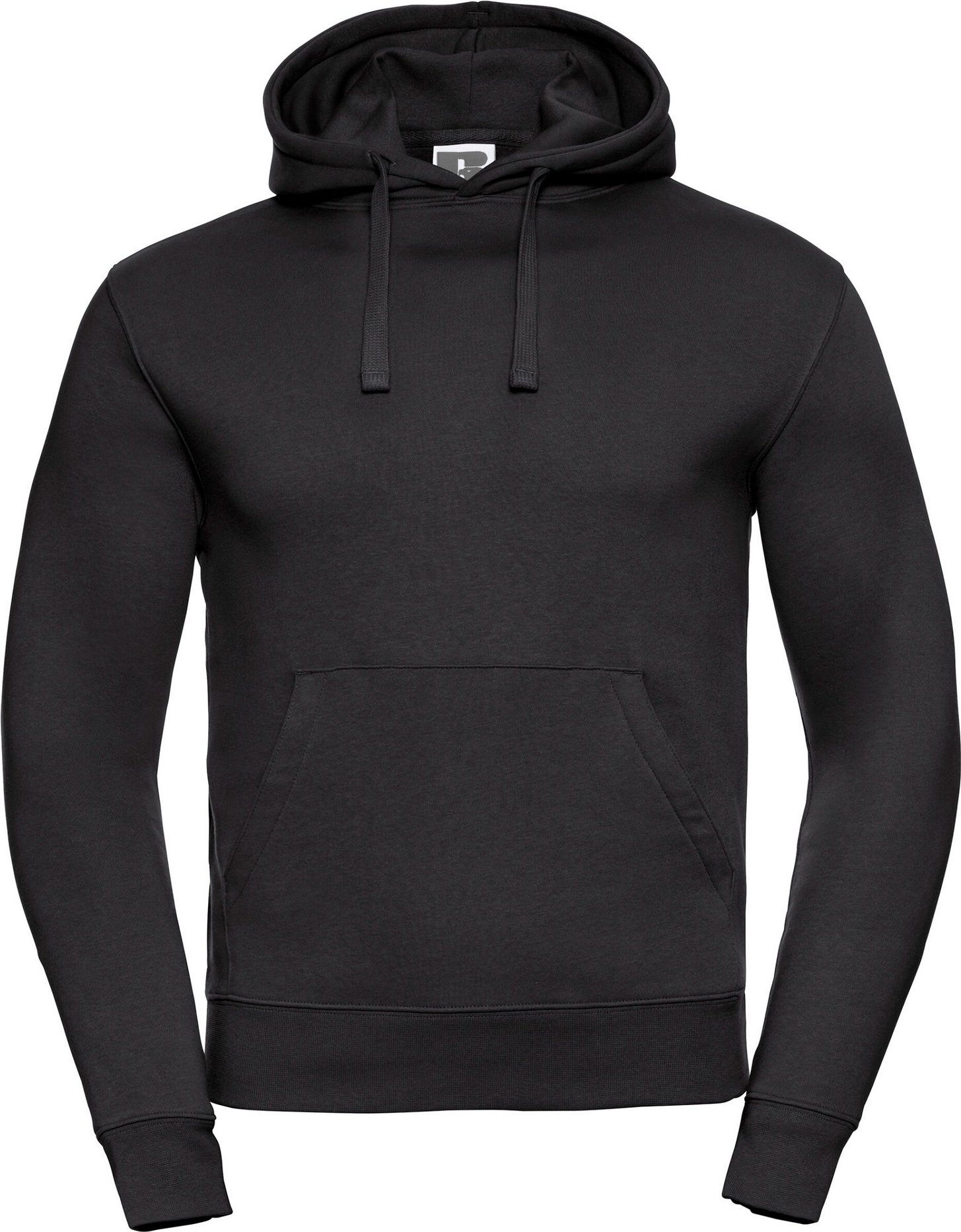 Russell - "Authentic" Kapuzenpullover für Herren (Schwarz)