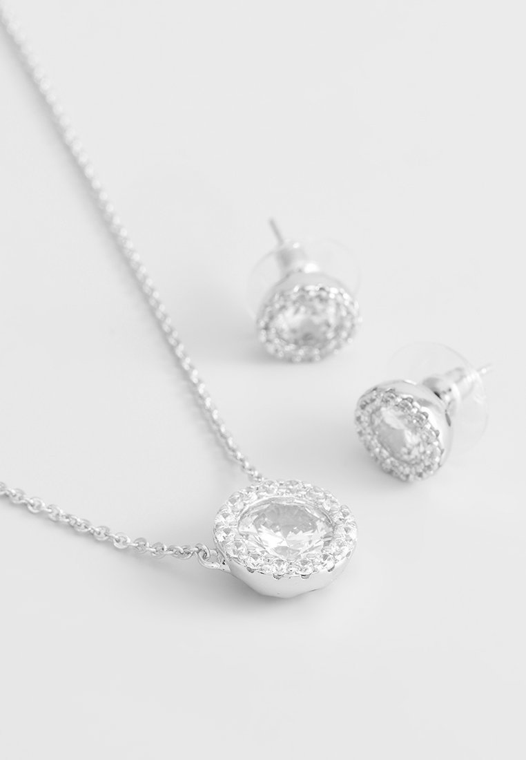 US Polo Assn Jewellery Brigitte Rhodium Parure