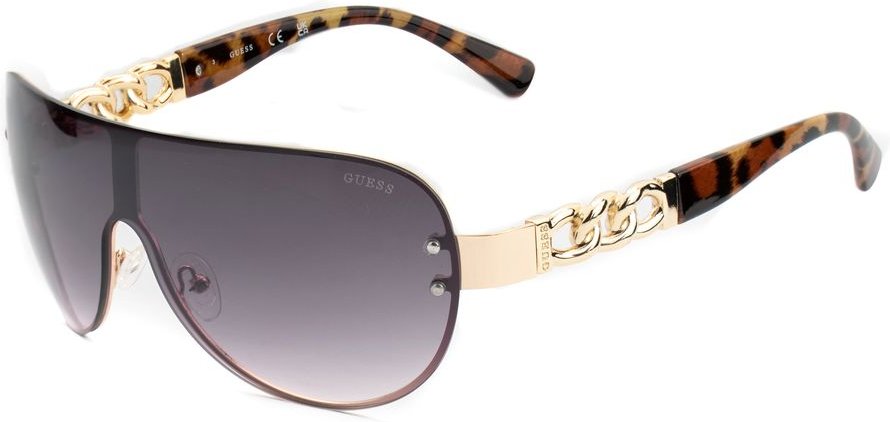 Goldene Metall-Sonnenbrille