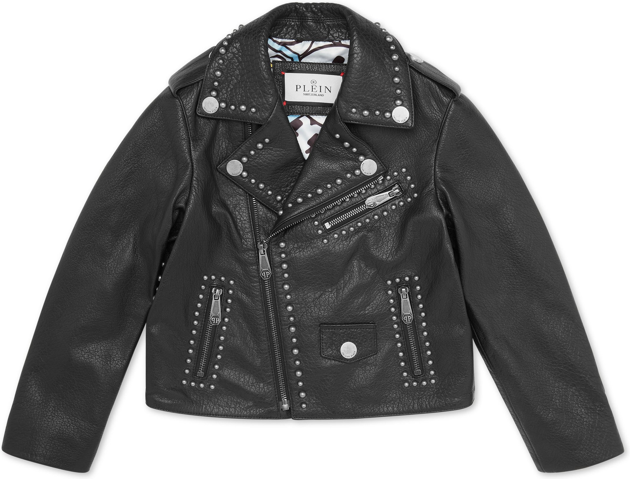 Leather Biker Jacket Smile