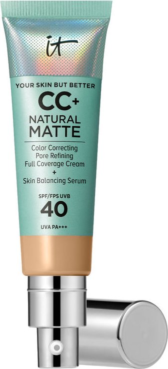 Cc+ Natural Matte Base De Maquillaje En Crema Spf40 #medium Tan 32 ml