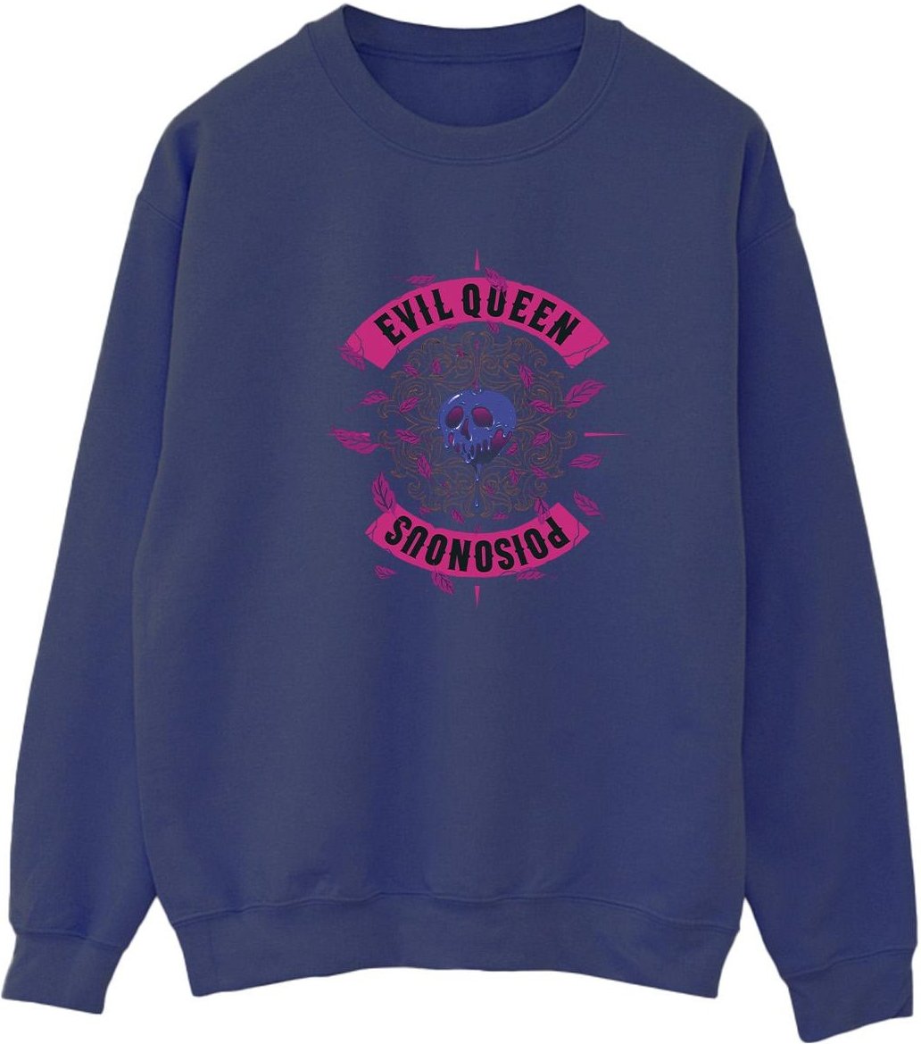 Disney - "Villains Poison Apple" Sweatshirt für Damen (Marineblau)