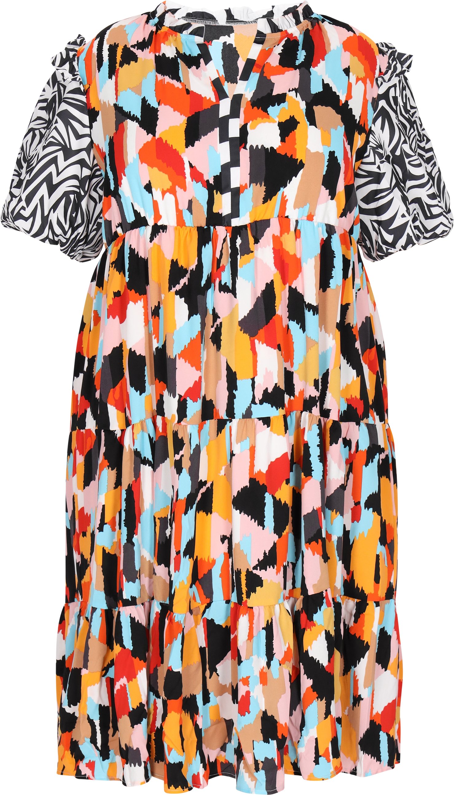 IZIA Kleid in großen Größen Frauen Rosa